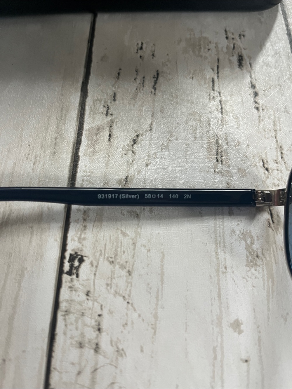 Coach Aviator Sunglasses in Blue and Silver-Tone - Picture 4 of 9